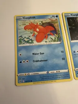 Corphish & Crawdaunt Pokemon cards. Bundle of 3. Set - Image 3