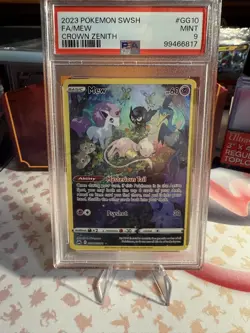 Mew Crown Zenith SWSH Galarian Gallery GG10/GG70 PSA 9 Pokemon Card - Image 1