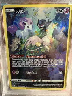 Mew Crown Zenith SWSH Galarian Gallery GG10/GG70 PSA 9 Pokemon Card - Image 2