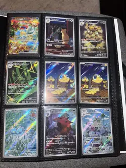 Pokemon Binder Collection Scarlet Violet, Mega Evolutions, SARs IRs And More!! - Image 3