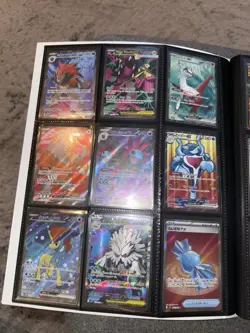Pokemon Binder Collection Scarlet Violet, Mega Evolutions, SARs IRs And More!! - Image 5