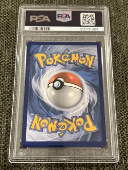2019 POKEMON SM BLACK STAR PROMO #SM167 FULL ART/CELEBI & VENUSAUR GX PSA 9 - Image 2