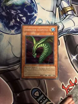 (29) Yugioh Sinister Serpent SDD-002 Prismatic Secret Rare HP - Image 1