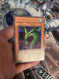 (29) Yugioh Sinister Serpent SDD-002 Prismatic Secret Rare HP - Image 2