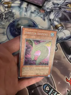 (29) Yugioh Sinister Serpent SDD-002 Prismatic Secret Rare HP - Image 4