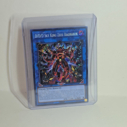 Yugioh! 1x D/D/D Sky King Zeus Ragnarok DOOD-EN049 Secret Rare 1st Ed NM - Image 1