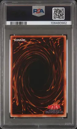 Dark Magician Yugioh 1999 Ultra Rare VOLUME 1 Japanese PSA 8 - Image 2