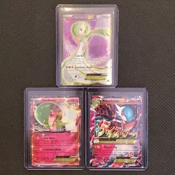Gardevoir EX + Mega Gardevoir EX + Gardevoir EX Full Art- Pokemon Cards Lot #75 - Image 1
