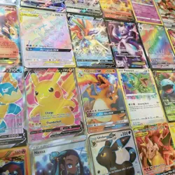 Pokemon 100 Card Lot with Ultra Rare TCG Official Cards V, Vmax, Vstar + HOLOS - Image 1