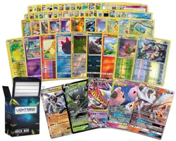 Pokemon 100 Card Lot with Ultra Rare TCG Official Cards V, Vmax, Vstar + HOLOS - Image 3