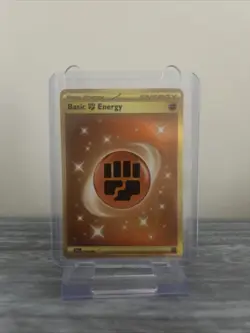 Pokemon Cards Fighting Energy 258/198 Gold Rare Scarlet & Violet Base - (NM) - Image 1