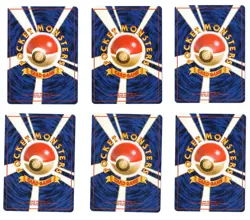 LOT OF SIX (6) VINTAGE JAPANESE POKEMON CARDS - Image 2
