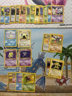 Vintage Pokemon Card Lot WOTC Fire First Edition Etc Haunter Snorlax - Image 2