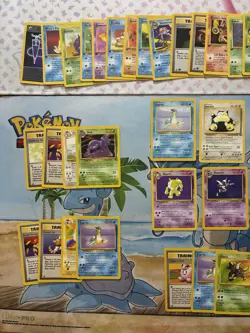 Vintage Pokemon Card Lot WOTC Fire First Edition Etc Haunter Snorlax - Image 3