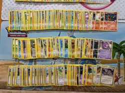 Vintage Pokemon Card Lot Fire Gengar Charizard Dragonite Etc 295+ - Image 3