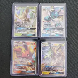 Leafeon + Flareon + Jolteon + Vaporeon GX - Pokemon Cards - Lot #69 - Image 1