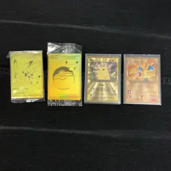 Pokemon Celebrations Full Set of Gold Cards Charizard 4/102 Pikachu 58/102 - Image 1