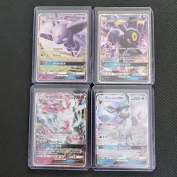 Espeon + Umbreon + Sylveon + Glaceon GX - Pokemon Cards - Lot #68 - Image 1