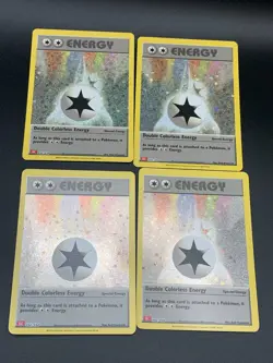 x4 Double Colorless Energy 032/034 Playset CLC Pokemon Trading Card Game Classic - Image 1