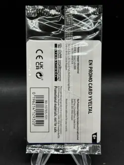 Pokemon Mega Evolution Yveltal 088/132 Stamped card GAMESTOP PROMO Sealed - Image 2