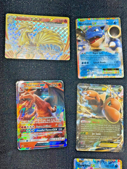 Lot of 17 Pokemon Cards EX GX V BREAK Holo Charizard Blastoise Dragonite - Image 2