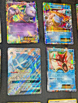 Lot of 17 Pokemon Cards EX GX V BREAK Holo Charizard Blastoise Dragonite - Image 3