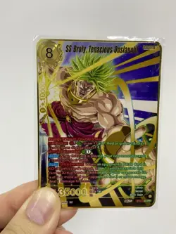 SS Broly,Tenacious Onslaught Metal Dragon Ball Card-Collectible Gift Toys - Image 3