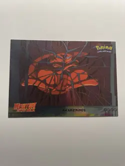 Pokemon Topps Mewtwo Strikes Back Awakenings #2 Holo Foil Blue Label Card - Image 1