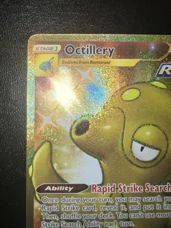 Pokemon TCG Octillery Holo Secret Rare Card 178/163 Sword & Shield Battle Styles - Image 3