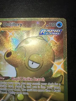 Pokemon TCG Octillery Holo Secret Rare Card 178/163 Sword & Shield Battle Styles - Image 4