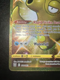 Pokemon TCG Octillery Holo Secret Rare Card 178/163 Sword & Shield Battle Styles - Image 5