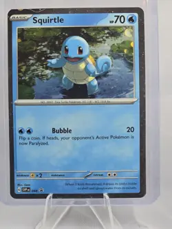 Squirtle - 048 (Cosmos Holo) 048 Sv: Scarlet & Violet Promo Cards Holo - Image 1