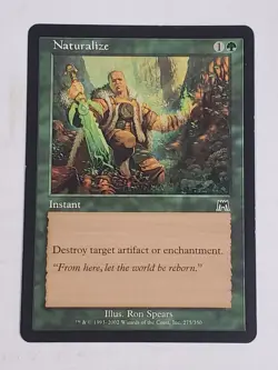 MTG Naturalize (Onslaught/Green/C) - BGM - Image 1