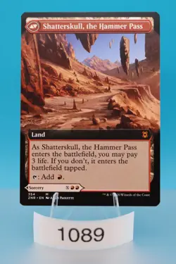 MTG Shatterskull Smashing (Extended Art) Zendikar Rising Regular #354 - Image 2