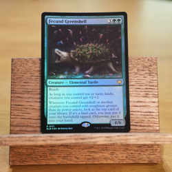 Fecund Greenshell - Foil - Bloomburrow - Magic the Gathering - Image 1