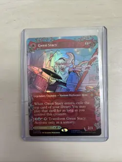 Gwen Stacy (0209) (Borderless) Marvel's Spider-Man Foil - Image 1