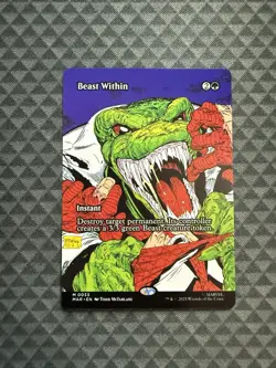 MTG Beast Within #0033 Borderless Mythic Marvel Eternal-Legal (MAR) - Image 1