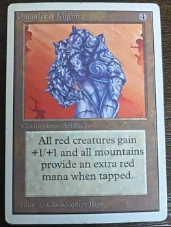 Magic the Gathering: Unlimited: Gauntlet of Might: MP - Image 1