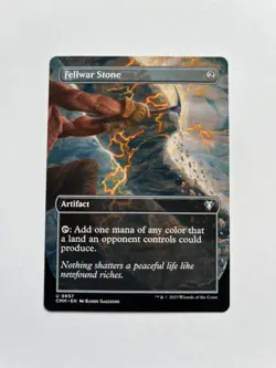 Fellwar Stone (Borderless) Commander Masters Regular NM MTG - Image 1