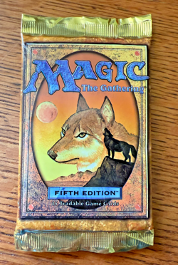 Magic The Gathering Fifth Edition Booster Factory-Sealed MTG WOTC 1997 NEW TCG - Image 1