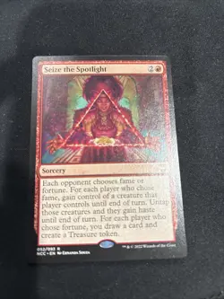 Seize the Spotlight 52 R Commander: Streets of New Capenna Near Mint Condition - Image 1