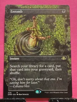 Entomb (Borderless) Dominaria Remastered Regular - Image 1