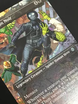 Magic The Gathering MTG Spider-Man Noir (Borderless) Marvel's Spider-Man 0204 - Image 2