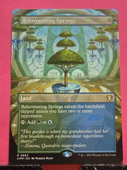Rejuvenating Springs (Borderless) Commander Masters Regular - Image 1