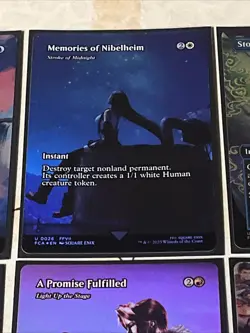 Final Fantasy Mtg Uncommon Borderless Foil Card Lot 21x Near Mint Cards No Dupes - Image 4