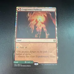 MTG, Magic the Gathering, Near Mint, Zendikar Rising: Cragcrown Pathway Pack Fre - Image 1