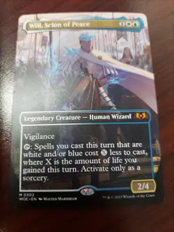 Will, Scion of Peace (Borderless) Wilds of Eldraine Regular - Image 1