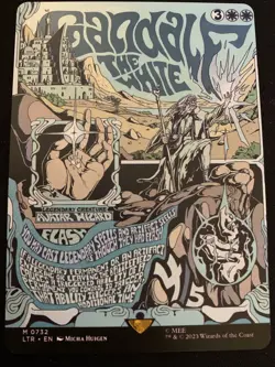 Gandalf the White (Borderless Poster) Universes Beyond: the Lord of the Rings - Image 1