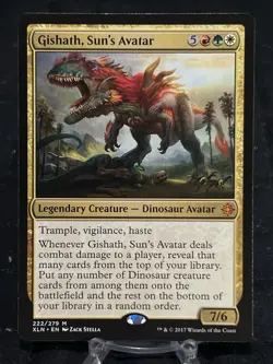 Gishath, Sun's Avatar The Lost Caverns of Ixalan Regular - Image 1