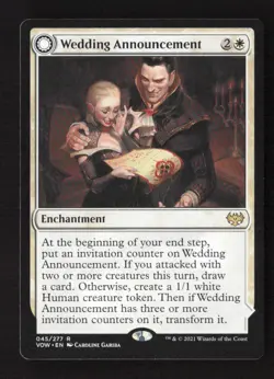 Wedding Announcement Innistrad: Crimson Vow #45 Rare - Image 1